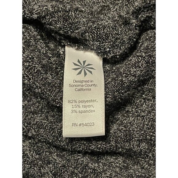 Athleta Women's Transit Pullover Turtleneck Sweater Charm Marble Ribbed Size S - Picture 4 of 9